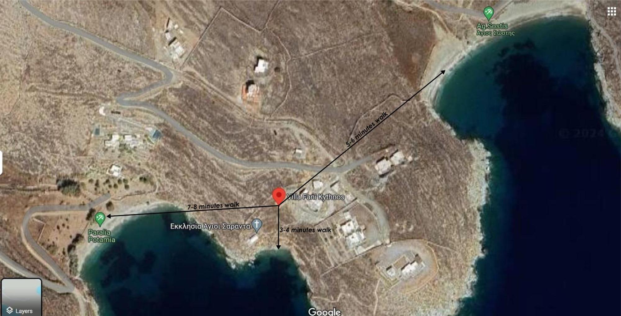Villa Fani Kíthnos Exteriér fotografie